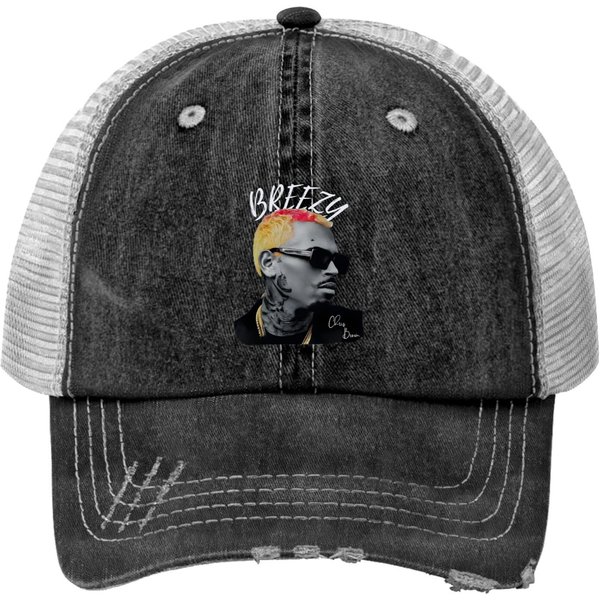 Chris Brown 11:11 Tour 2024 Trucker Hats - Breezy Collection-image