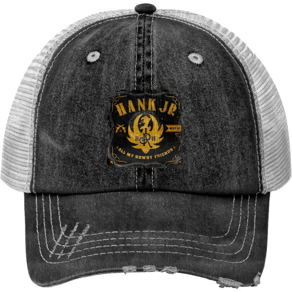 Hank Williams Jr Trendysexy Hank Williams Jr Trendysexy Trucker Hats-image