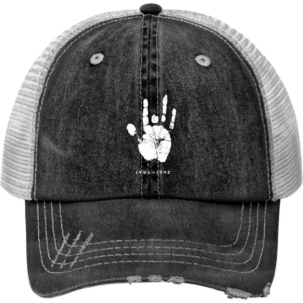 Jerry Garcia Hand Print Trucker Hats-image