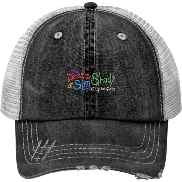 The Death Of Slim Shady Trucker Hats-image