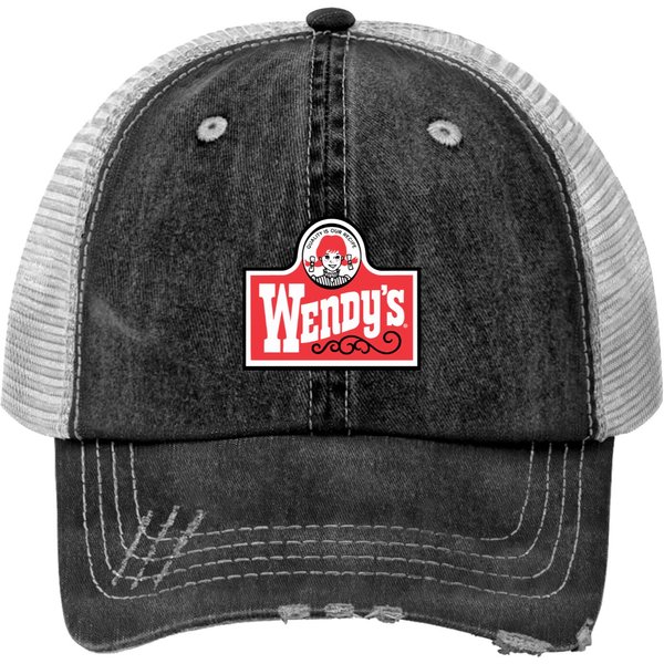 Wendys Print Trucker Hats-image