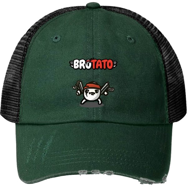 Brotato Video Game Logo | Essential Trucker Hats-image