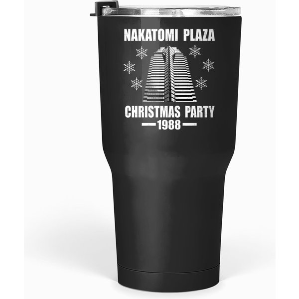 Nakatomie Plaza Christmas Party 1988 Tumblers 30 Oz
