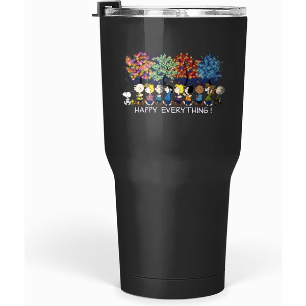 Happy Everything Snoopy Charlie Tumblers 30 Oz-image
