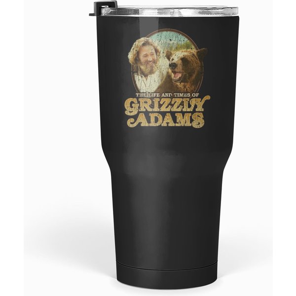The Life And Times Of Grizzly Adams Tumblers 30 Oz-image