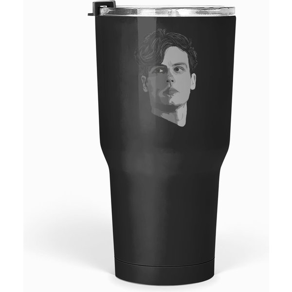 Spencer Reid From Minds Tumblers 30 Oz-image