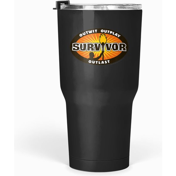 Survivor Outwits, Outplay, Outlast Tumblers 30 Oz-image