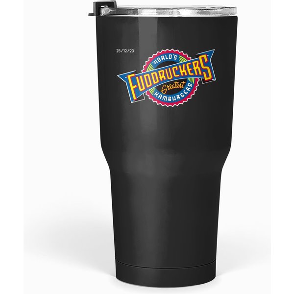 Fuddruckers Hamburger Restaurant Logo Tumblers 30 Oz-image