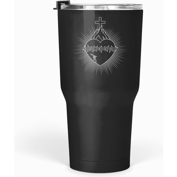 Sacred Heart Of Jesus Christian Catholic Devotion Tumblers 30 Oz-image