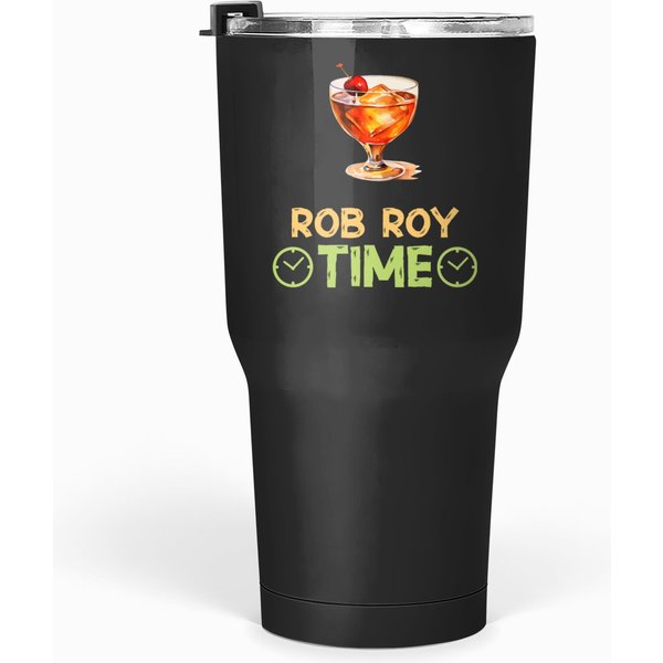 Rob Roy Time Unwind And Sip Cocktail Drinks Tumblers 30 Oz-image