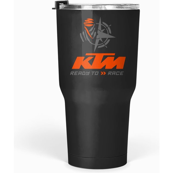 K T M Logo Ready To Race Tumblers 30 Oz-image