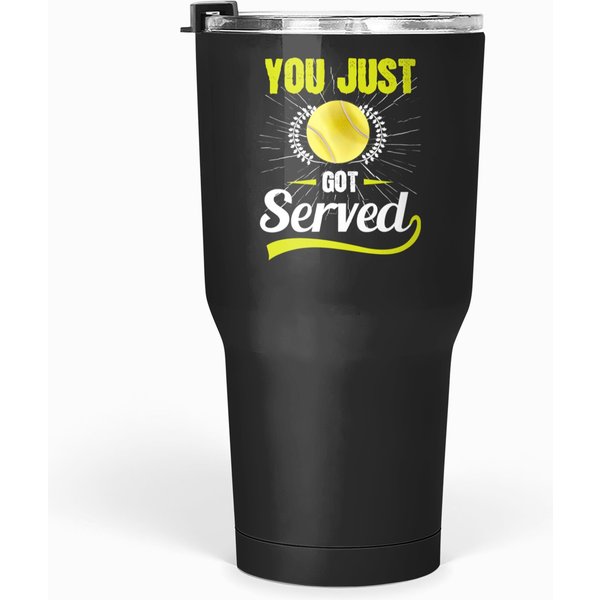 Just Got Served 30 Oz Tennis Tumbler-image