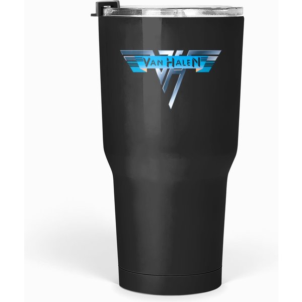 Van Stickers Halen - Van T-Shirst Halen Classic Blue Tumblers 30 Oz-image