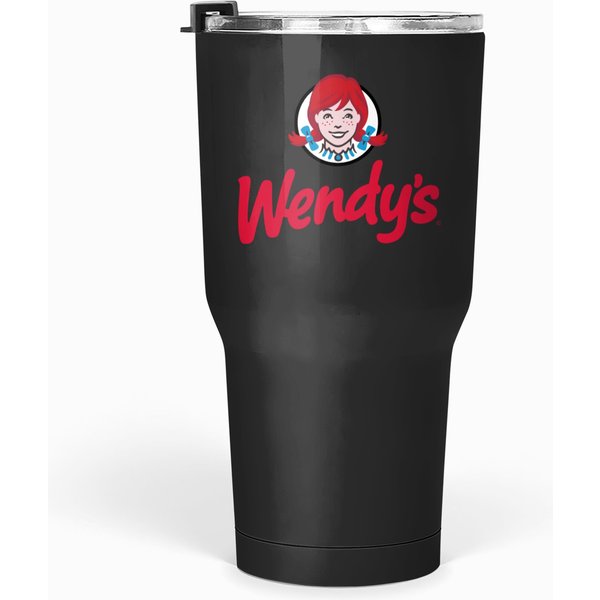 Wendys Fast Food Restaurant Logo Tumblers 30 Oz-image