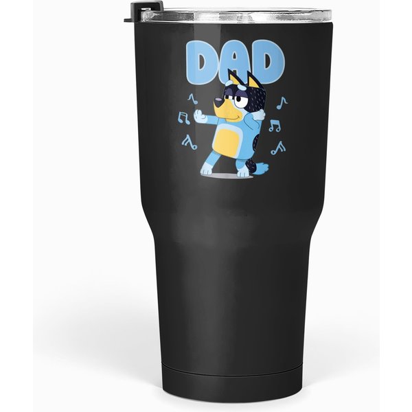 Fathers Blueys Dad Mum Tumblers 30 Oz-image