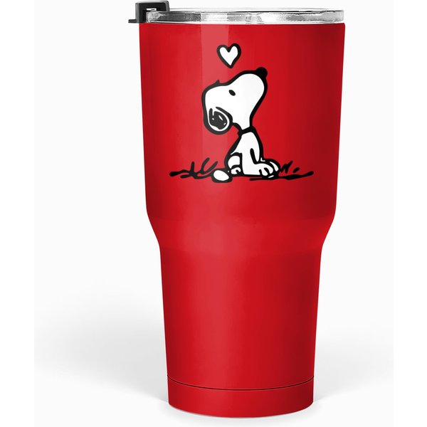 Snoopy Cartoon Anime Tumblers 30 Oz, Snoopy Lovers Gifts-image