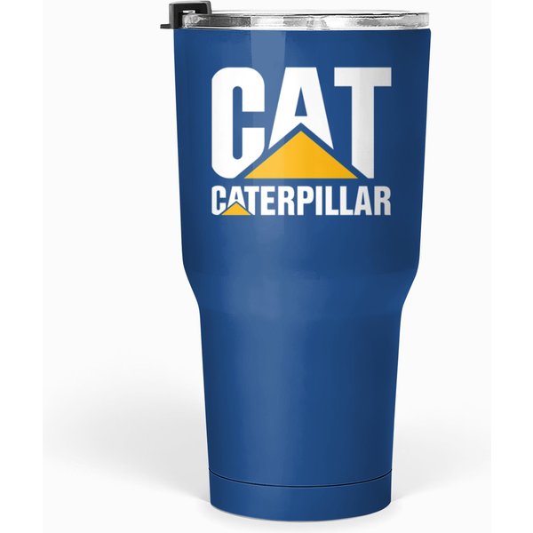 Cat-Caterpillar Logo Tumblers 30 Oz-image