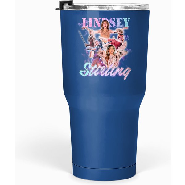 Vintage Lindsey Stirling Tumblers 30 Oz, Lindsey Stirling Bootleg Tumblers 30 Oz-image