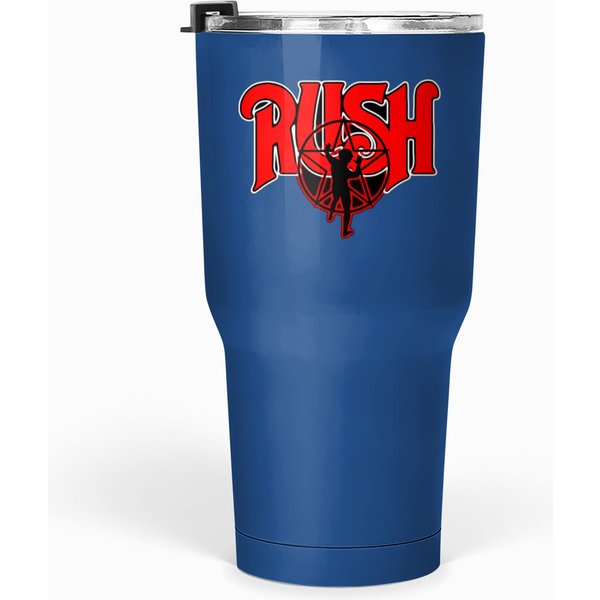Rush Band Rock Logo Zip Tumblers 30 Oz-image