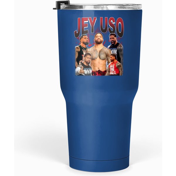 Jey Uso Vintage Fan Tee 30 Oz Tumbler