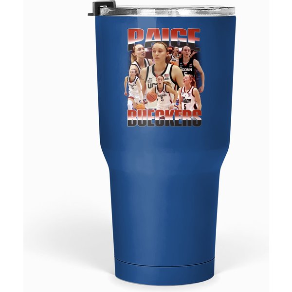 Paige Bueckers Tumblers 30 Oz, Women's College Basketball Tumblers 30 Oz