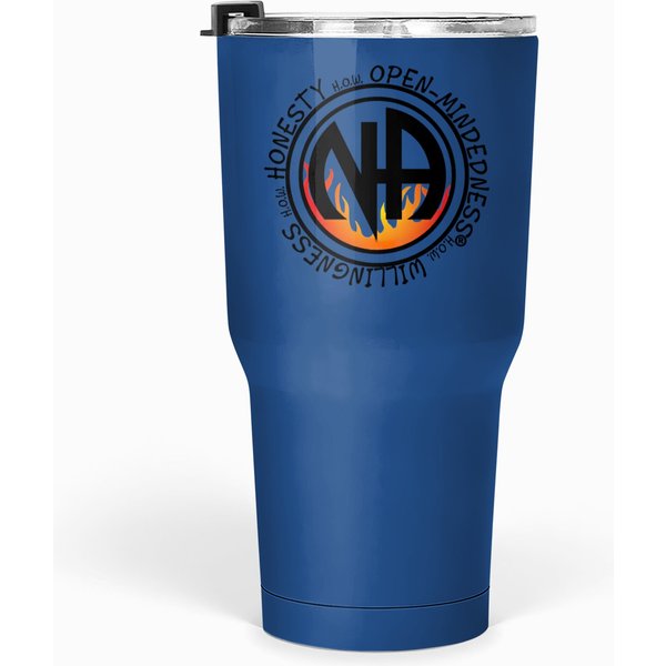 Narcotics Anonymous Tumblers 30 Oz Symbol Logo 12 Step Sobriety Aa Na Tumblers 30 Oz-image