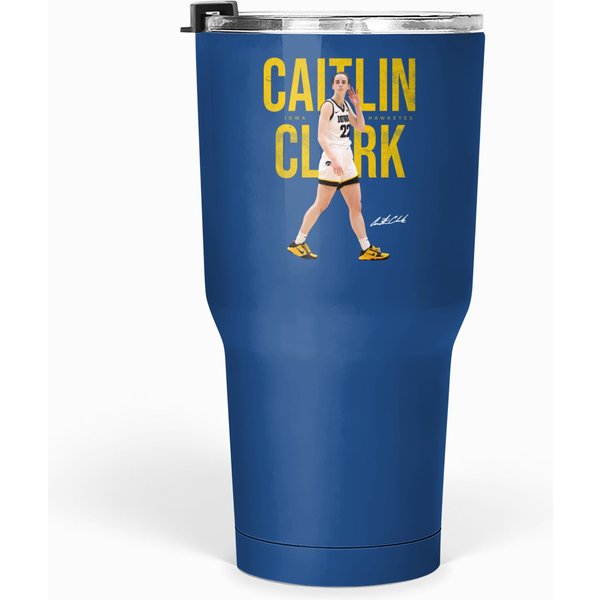 Caitlin Clark Vintage - Caitlin Clark - Tumblers 30 Oz-image