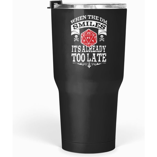 Dungeon Rpg Dnd Gaming Tabletop Dragons Dice Games.Png Tumblers 30 Oz-image