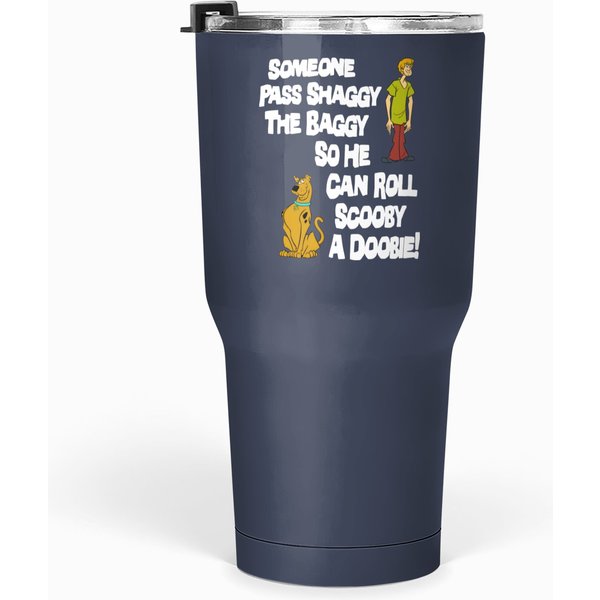 New Scooby Doo Pass Shaggy The Baggy Tumblers 30 Oz-image