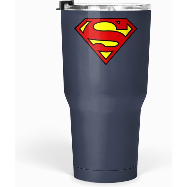 Dc Originals Superman Shield Tumblers 30 Oz Tumblers 30 Oz Mens Unisex-image