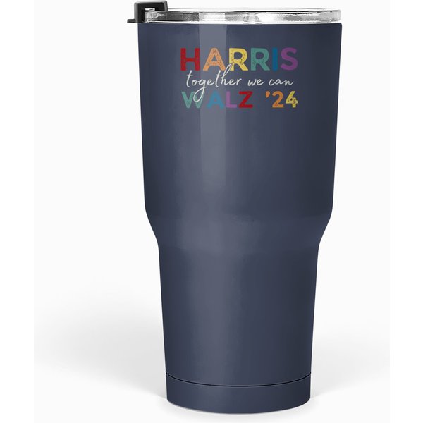 Harris Walz - V-neck 30 Oz. Tumbler 2024