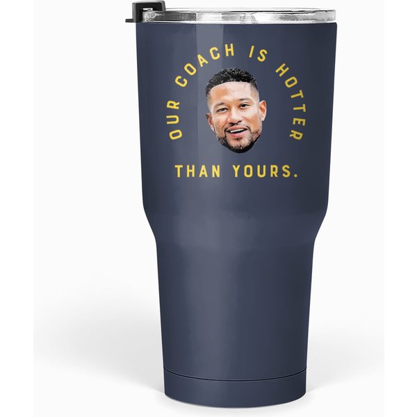 Nd Football Tumblers 30 Oz - Marcus Freeman Tumblers 30 Oz - Nd Fans Gifts-image