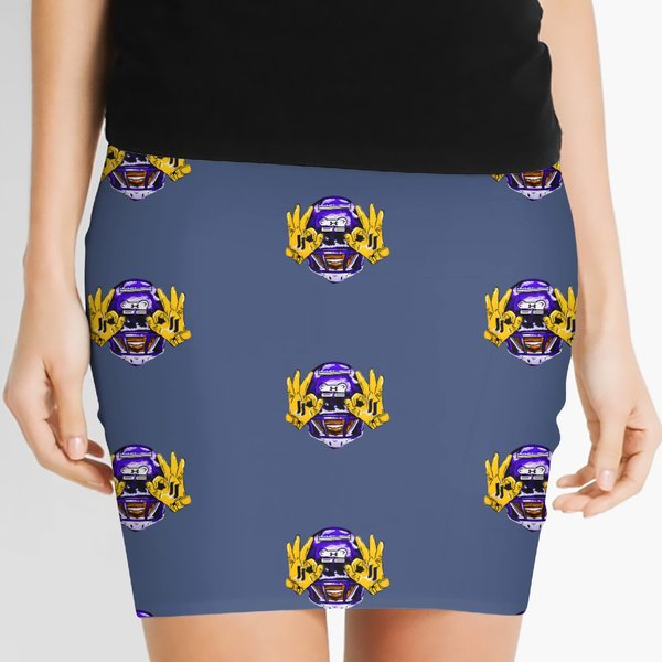 Justin Jefferson Vikings Football Minnesota Football Gift Fan Women's Mini Skirts S-3Xl-image