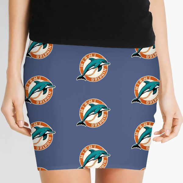 Miami Dolphin Women's Mini Skirts