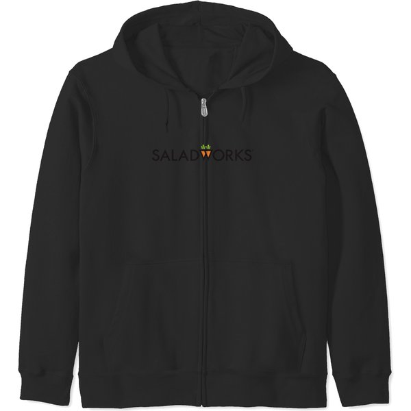Saladworks Food Logo Restaurant Chain Zip Hoodies-image