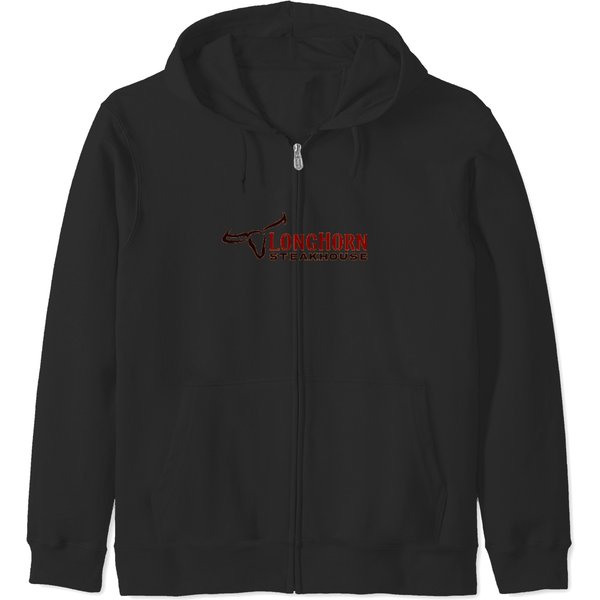 Longhorn Steakhouse Food Logo Chain Restaurant Zip Hoodies-image
