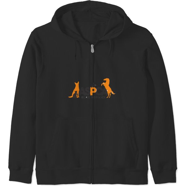 Aspca Logo Zip Hoodies-image