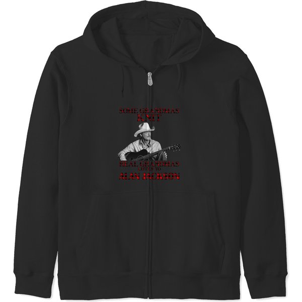 Alan Jackson Zip Hoodies-image