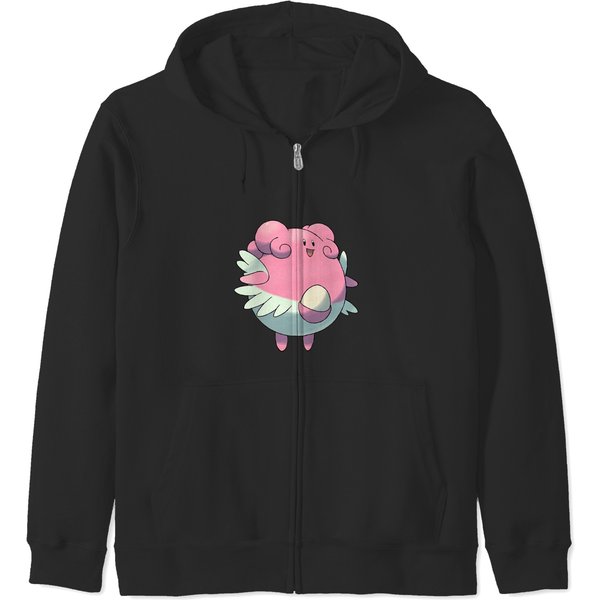 Blissey Chibi Zip Hoodies-image