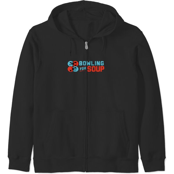 Bowling For Soup Zip Hoodies-image
