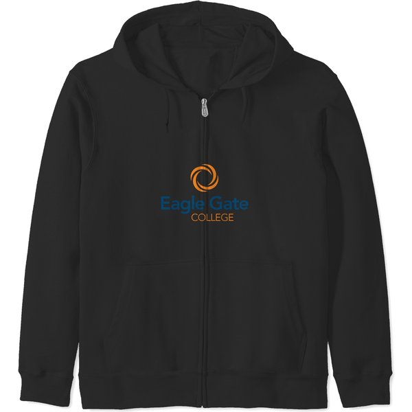 Study In Eagle Gate College Design Zip Hoodies-image