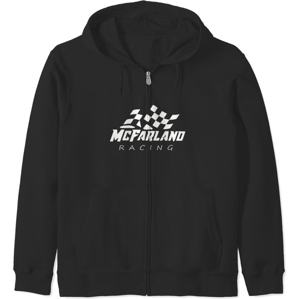Cleetus Mcfarland Racing Zip Hoodies-image