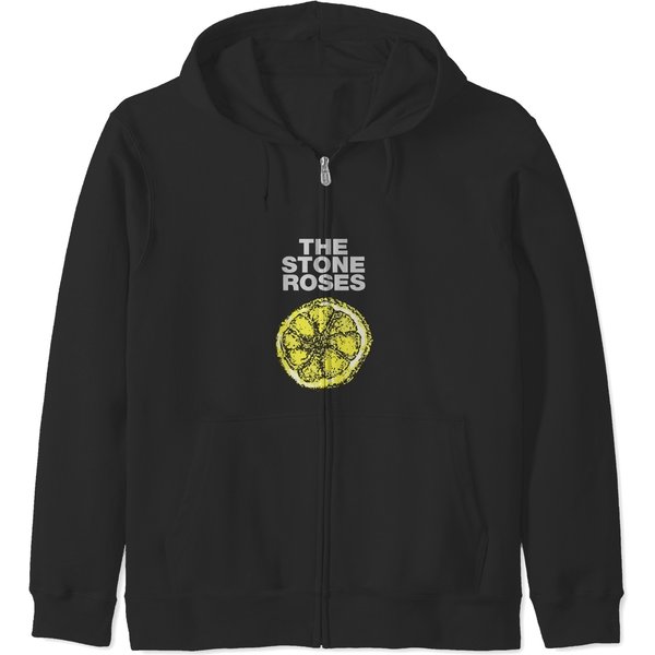 Stone Roses Merch The Stone Roses Lemon Zip Hoodies