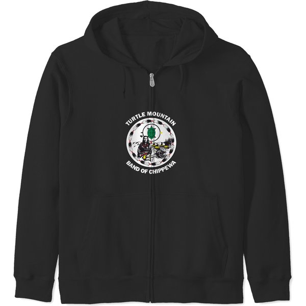 Turtle Mountain Band Zip Hoodies-image