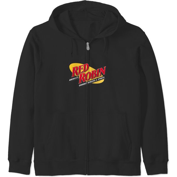Red Robin Logo Resto Zip Hoodies-image
