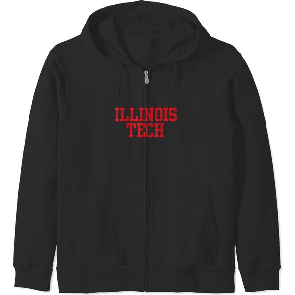 Illinois Institute Of Technology Zip Hoodies-image