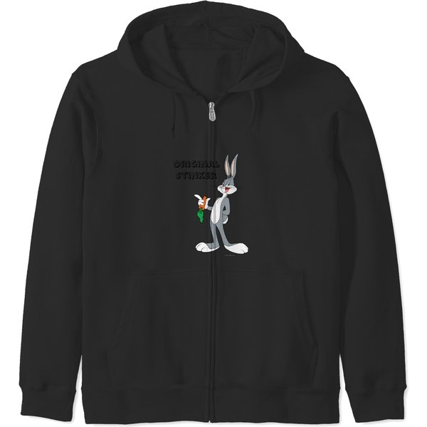Bugs Bunny™ With Carrot Zip Hoodies-image