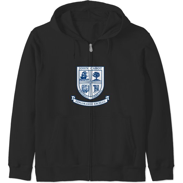 John Cabot University Design 1 Zip Hoodies
