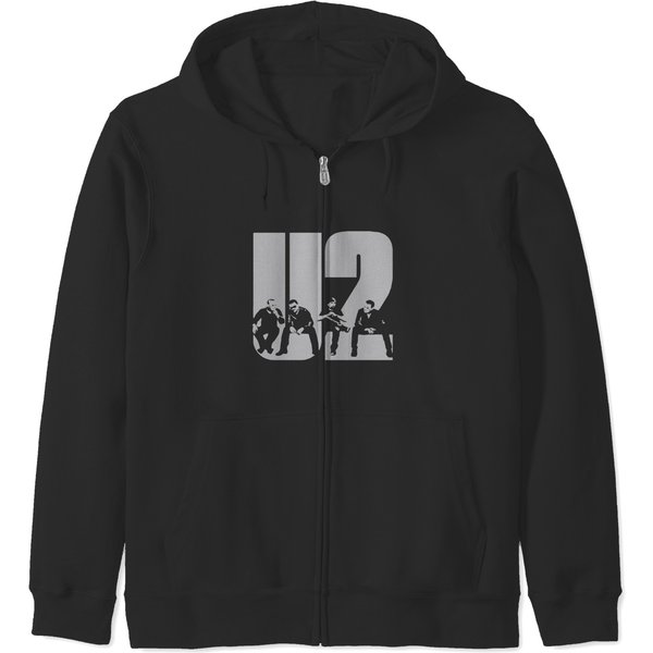 Vintage U2 Rock Band Zip Hoodies, Achtung Baby Zip Hoodies
