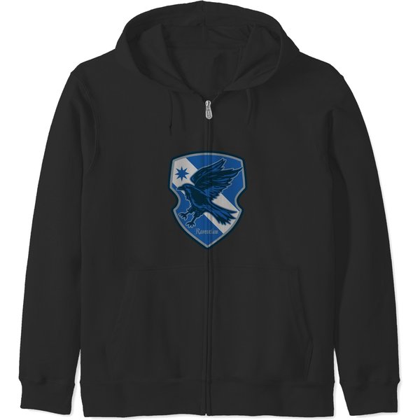 Harry Potter | Ravenclaw House Pride Crest Zip Hoodies-image